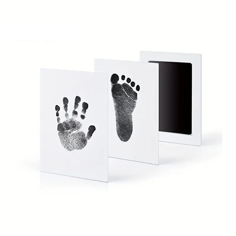 2025 new Paw Print Ink Keepsake - Clean Touch Pawprint Pad Dogs & Cats, Memorial Footprint Kit, Pet Grave Markers for Cats