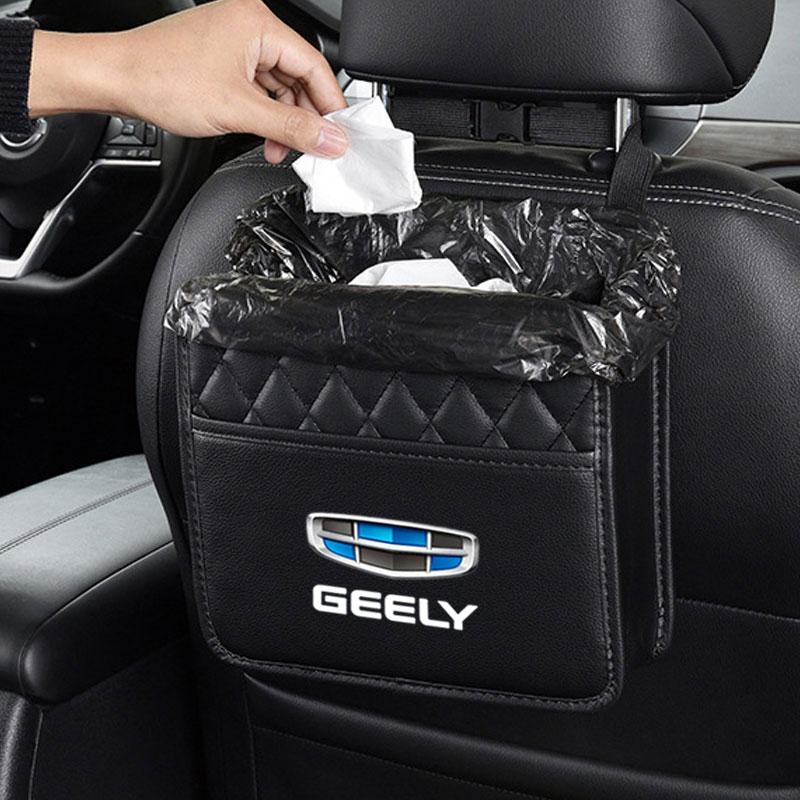 Car Seat Back Organizer Mobile Phone Storage Bag For Geely geometry C Emgrand Gc6 Gx3 Ec7 Atlas Coolray Cross NL3 GS Accessories