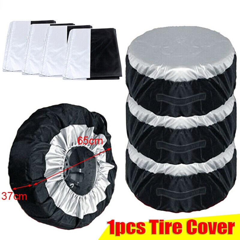 Tire Storage Spare Auto ddmysmile Cover Car Wheel Tire Polyester Bags Vehicle Tyre Accessories Dustproof Rainproof Protector Case/Set Smile