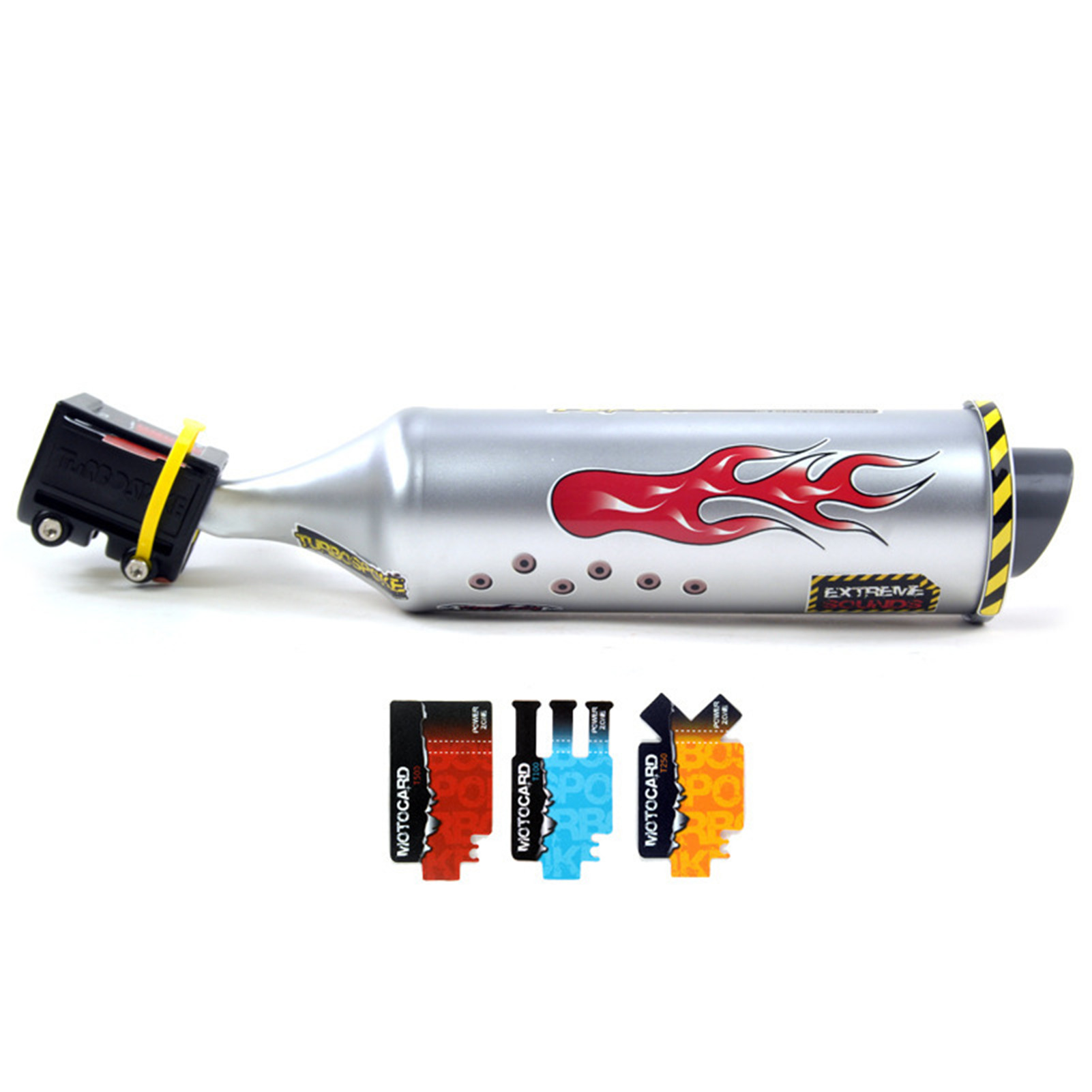 Turbo Motorcycle Sound Exhaust Spoke Pipe Exhaust System MTB Bike Spoke Scratch Proof Turbine Cycling Exhaust Tools