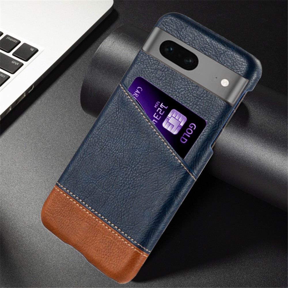 Pixel 7A 6A 8 Pro Case For Google Pixel 2 3 4 XL Capa Mixed Splice PU Leather Credit Card Cover For Pixel 4A 5A 6 7 8 Pro Case