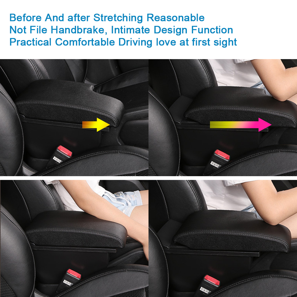 Car Armrest For Kia Rio 4 Rio X-line 2017-2021 Arm Rest Box Auto Storage Box Interior details Accessories Retrofit Parts