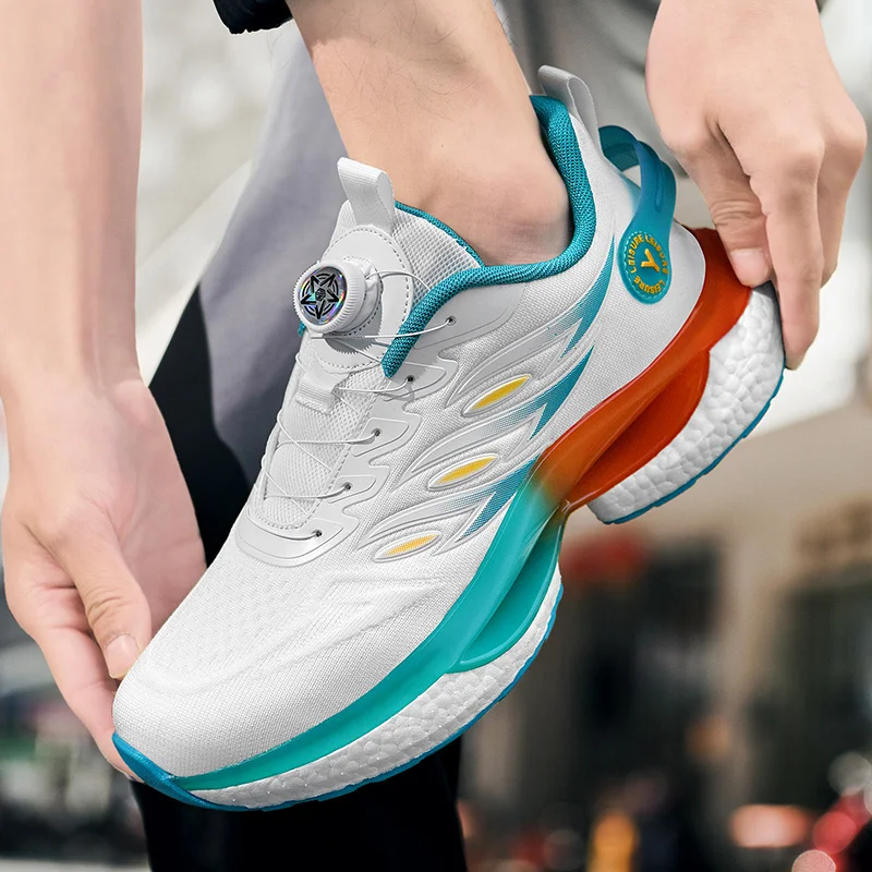 2024 Hot Sale Men's Casual Shoes Shockproof Comfortable Outdoor Running Fitness Training Exercise Sneakers