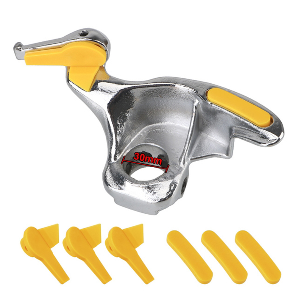 Tire Repair Tool Tyre Changer Tire Changer Accessories Universal Opening 12 Pcs Head Duck Insert Rim Protector