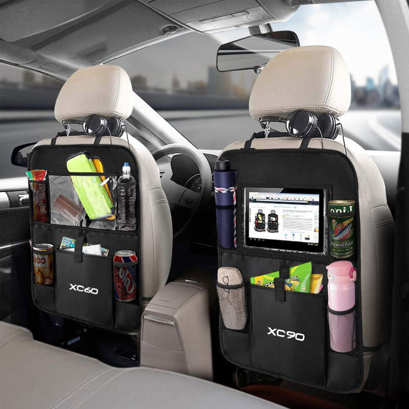 Car Stowing Tidying Pocket Seat Back Storage Bag for RDESIGN S60 S90 XC40 XC60 XC90 AWD Accessories Automobile protection