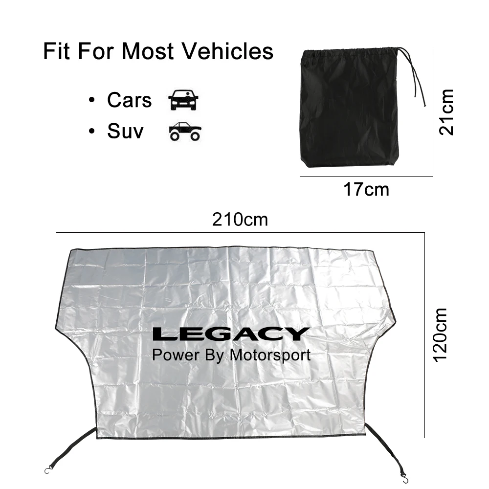 Car Front Window Sun Shade Cover Windshield Sunshades Auto Accessories For Subaru Forester XV Outback Legacy BRZ Ascent