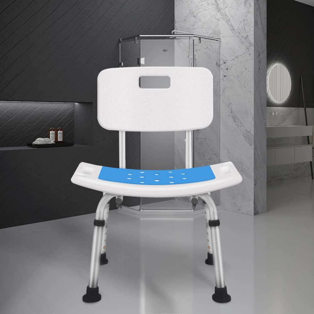 Adjustable Elderly Bathroom Seat Anti-skid Bath Chairs For Elderly Squat Toilet Stool For Shower Special Chair Home Chair Seat