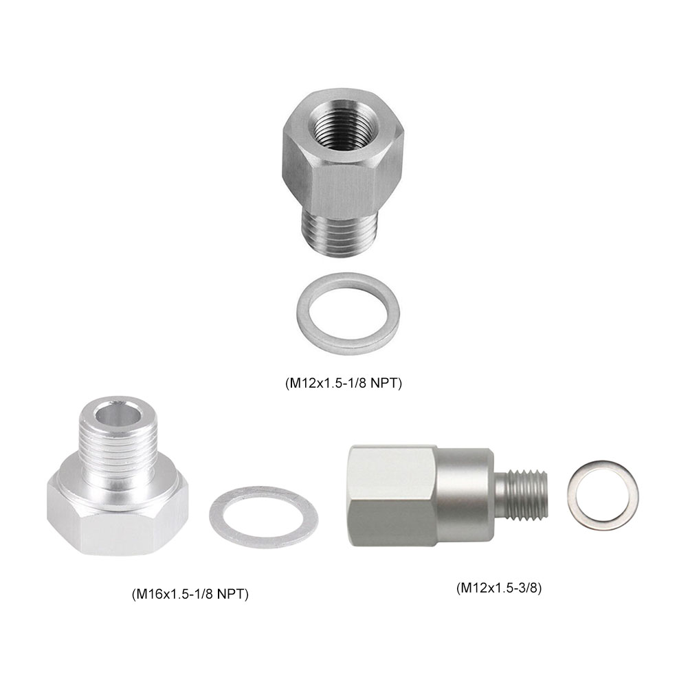 Oil Pressure Sensor Adapter Male to NPT Female Car Oil Pressure Sensor Adapter Connector Car Accessories for LS Engine Swap