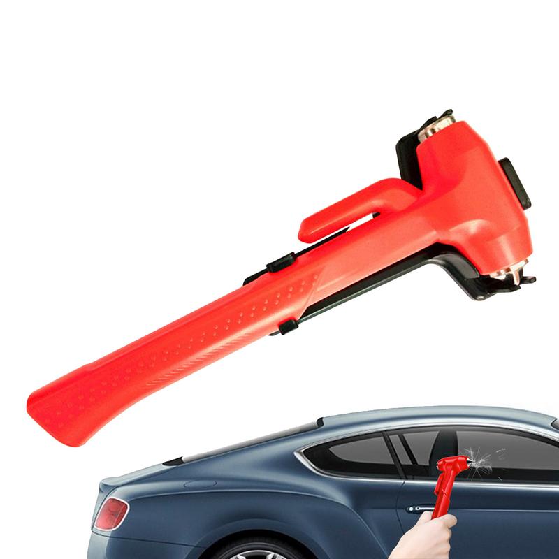 Car Window Breaker Safety Hammer Auto Emergency Escape Tool Anti-slip Life-Saving Escape Survival Kit Interior Accessories