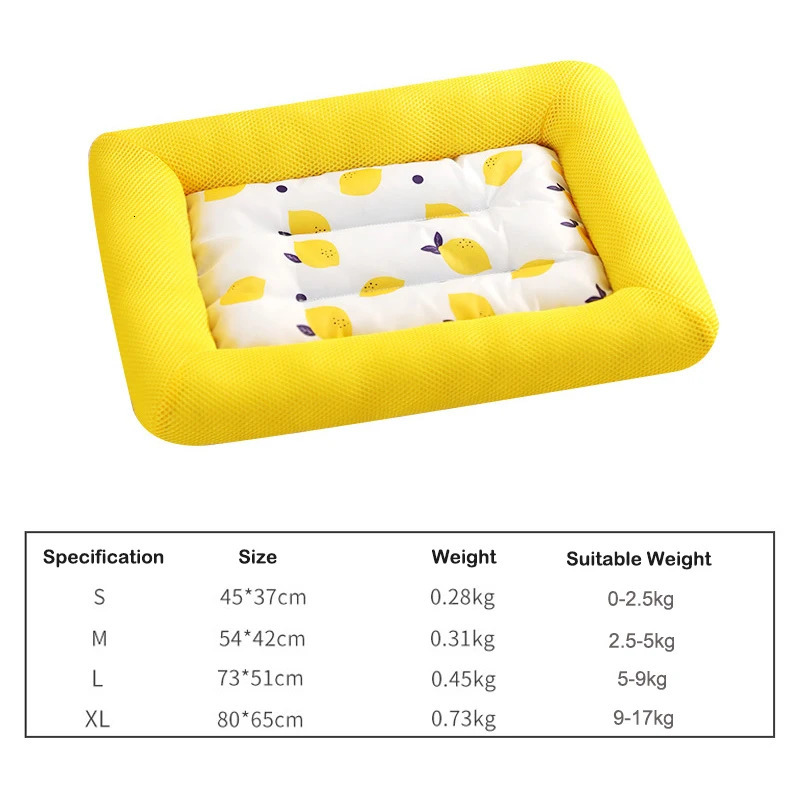 Fast dog mats cooled summer mats universal pet mattresses ice mats dog sleeping nests dog sleeping nests 240507