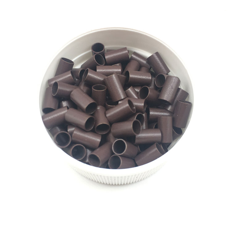 Heavy-Duty Copper Flare Ring - Essential Hair Extension Connector and Fastening Device