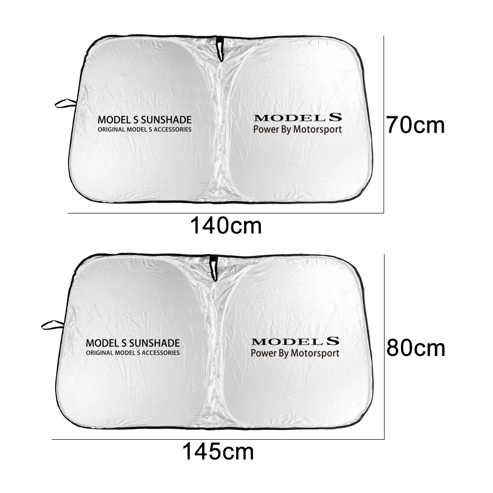 Car Folding Windshield Sunshade Front Window UV Ptotector Cover For Tesla Model 3 X S Y P100D Chinese 3 SpaceX Auto Accessories