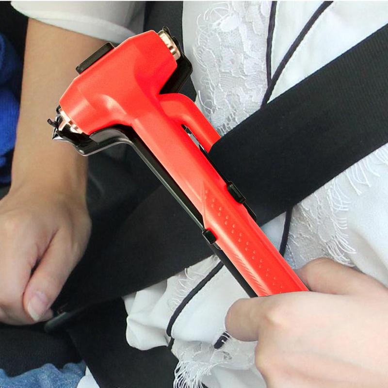 Car Window Breaker Safety Hammer Auto Emergency Escape Tool Anti-slip Life-Saving Escape Survival Kit Interior Accessories
