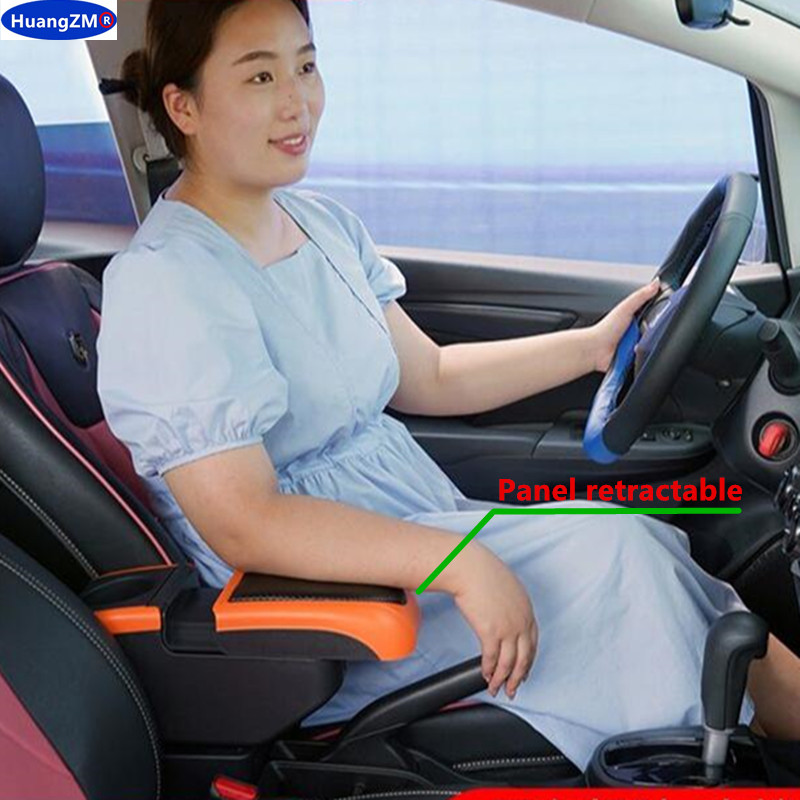 For Fiat Grande Punto Armrest Box for Fiat Punto Car Armrest Box Central Storage Box Interior Retrofit Car Accessories