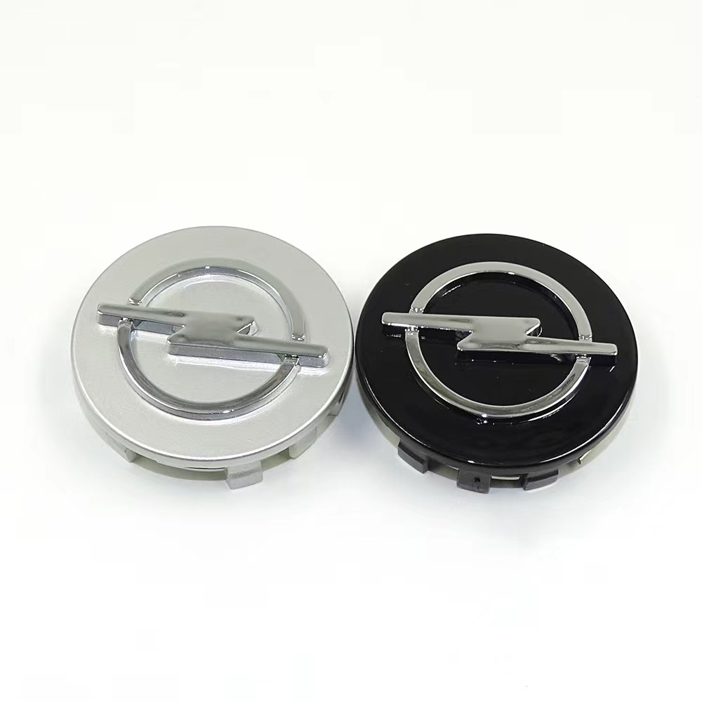 4pcs 58mm 64mm Car Wheel Center Hub Caps Emblem Sticker Decal Cover for Opel Astra Zafira Corsa Mokkav Rims Badge Accessories