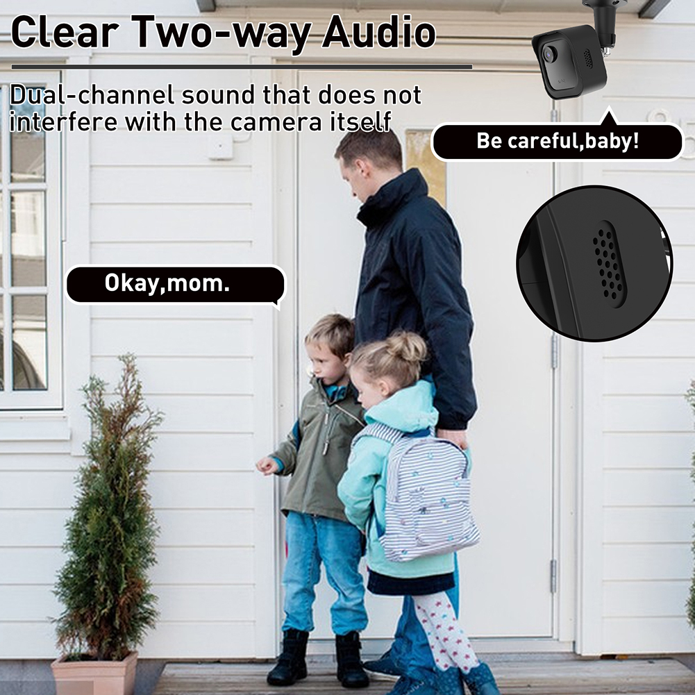 1/3 PCS Wall Mount Camera Holder 360°Adjustable Weatherproof Protective Housing for Blink Outdoor 4 (4th Gen)