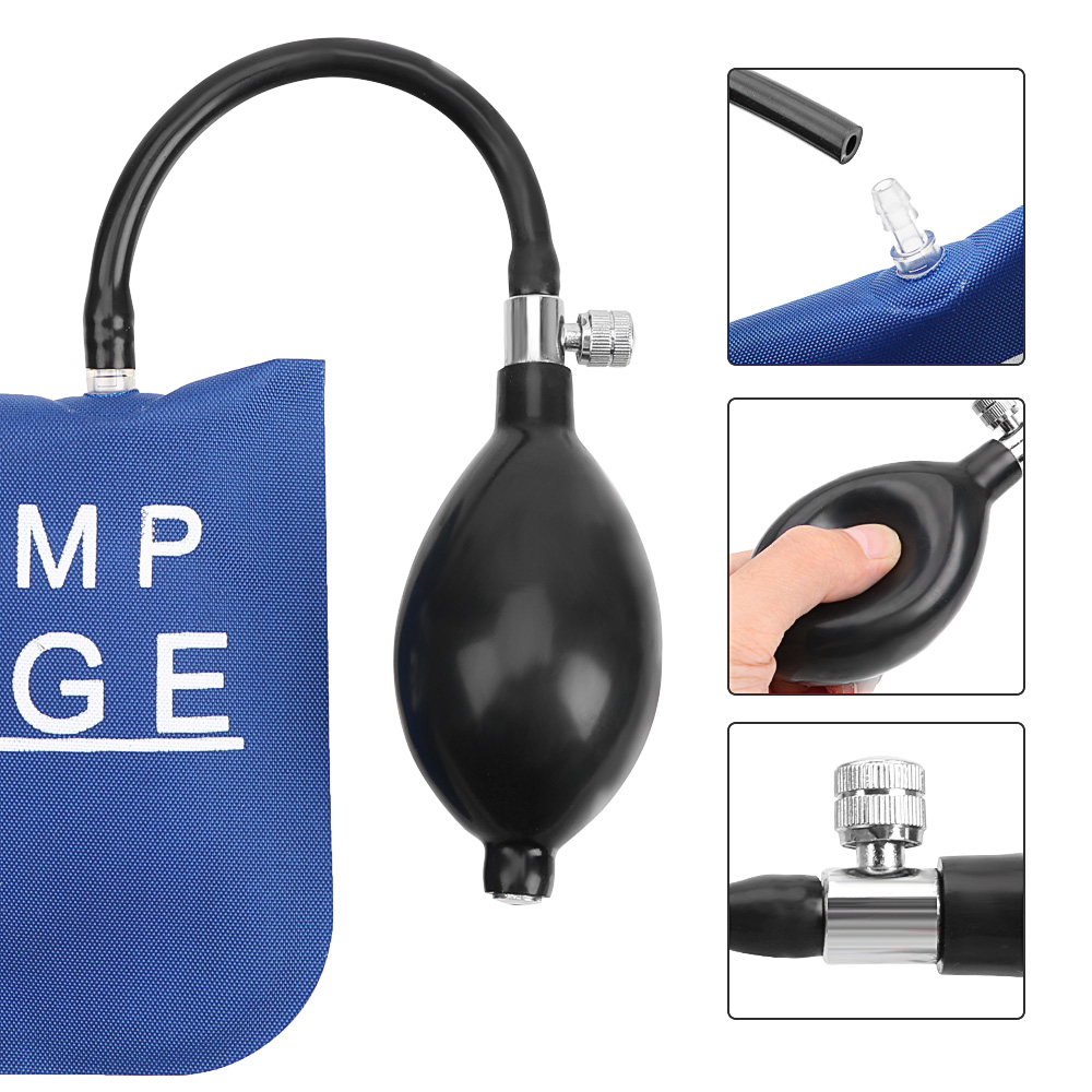 DIYWORK Open Car Window Door Lock Opening Tool Kits Pump Wedge locksmith Tools Hand Tools Auto Air Wedge Airbag Lock Pick Set