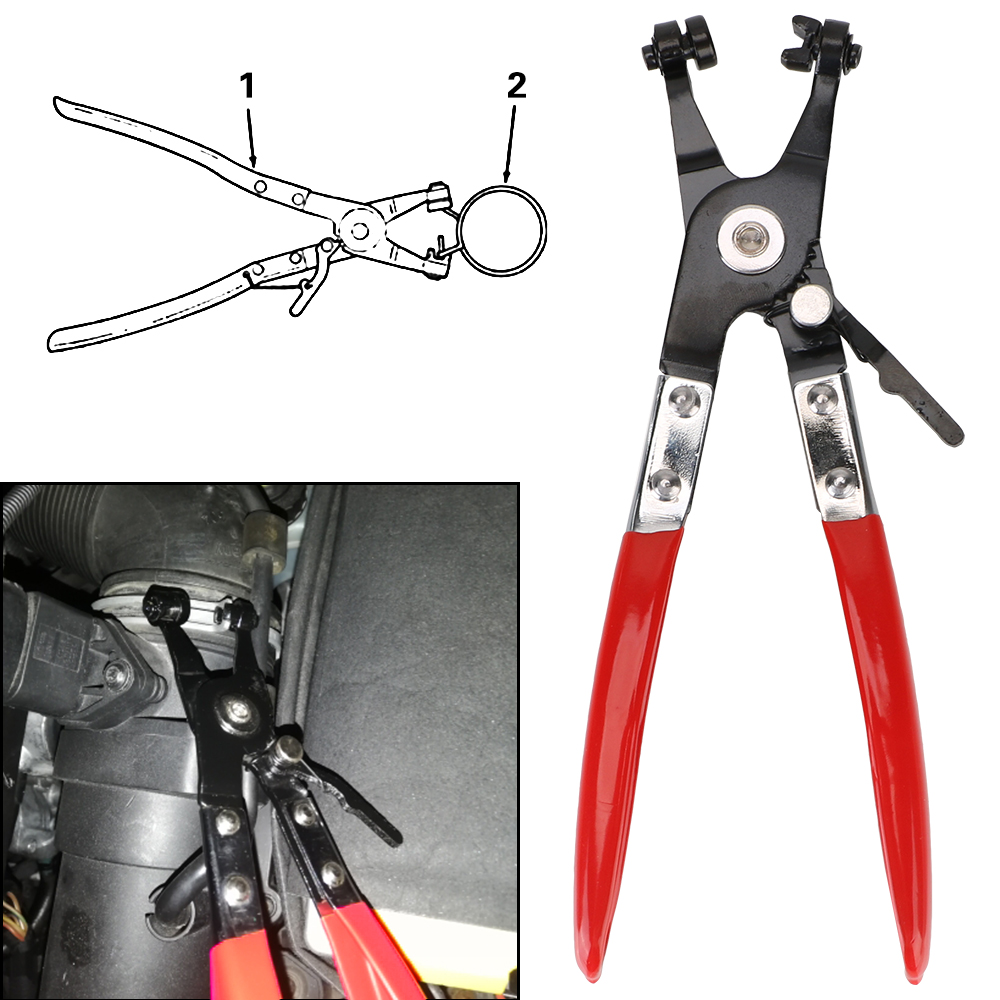 Car Pliers Removal Tools for Water Pipe Hose Flat Band Ring Tube Clamps Repair Kit Truck Trailer 4x4 Auto Motorcycle Accessories