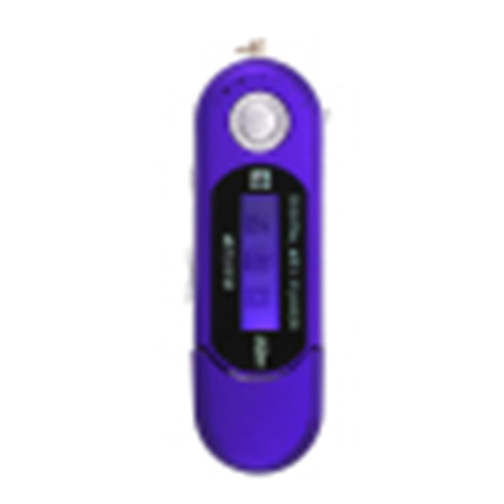 2 in 1 Mini MP3 Player Support 32G TF Card USB 2 0 Small Flash Drive Lightweight LCD Music Player with 3 5mm Audio Jack for Blue