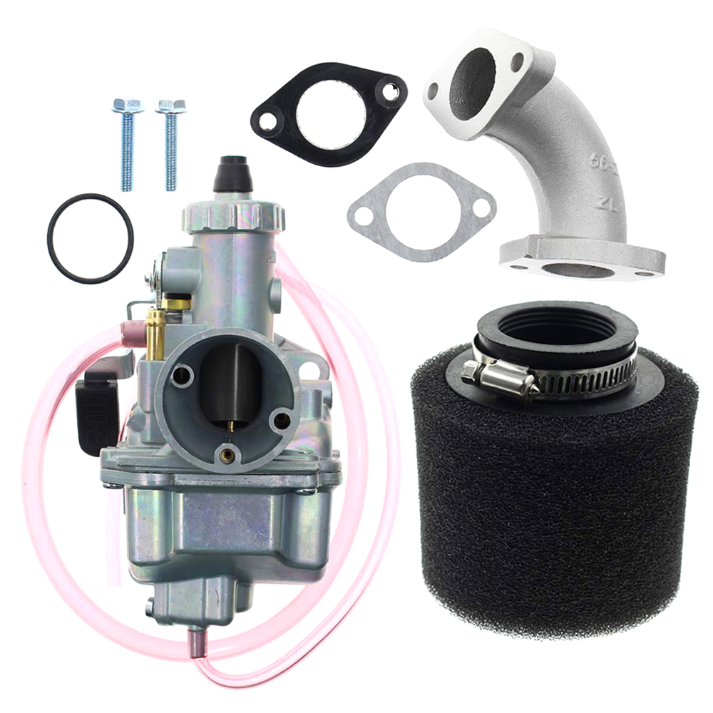 VM22 26mm Carburetor Kit Replacement for Mikuni Intake Pipe Pit Dirt Bike 110cc 125cc 140cc Lifan YX Auto Tool Accessories