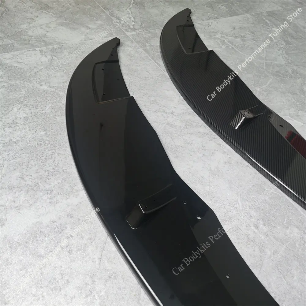 For BMW E90 E91 E92 E93 M3 2Pcs Front Bumper Splitter Lip 3 Series 320i 320d 330i Modify M3 Spoiler Diffuser 2008-2012 Tuning