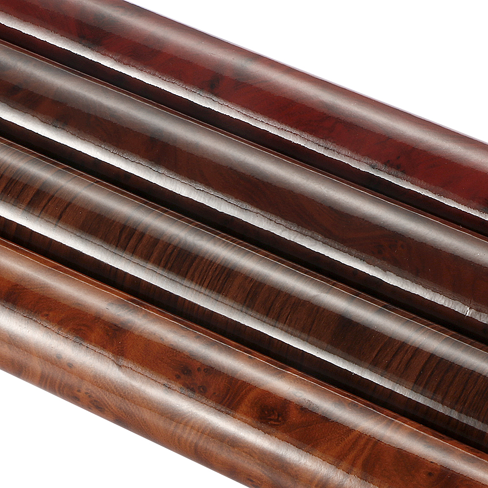 50*200cm Wood Textured Grain Vinyl Wrap Decals Adhesive Glossy Wood Grain PVC Vinyl Film Car Interior Stickers Auto Accessories