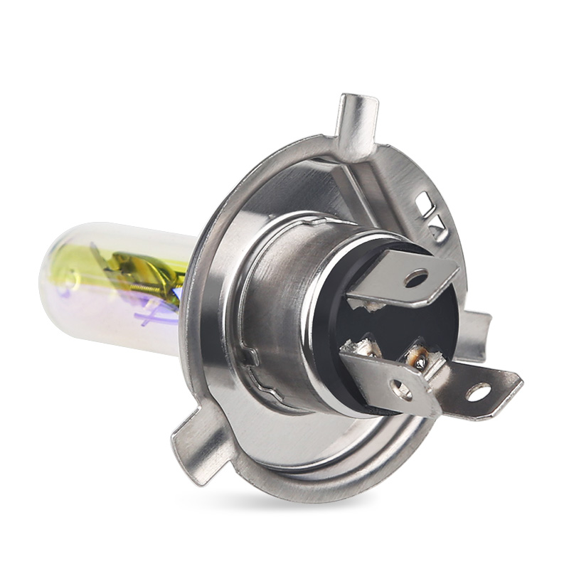 2pcs H4 Halogen Bulb 12V 60/55W P43T 2300k Golden Yellow Car HeadLight H4 55W High Low Beam Halogen Car Styling