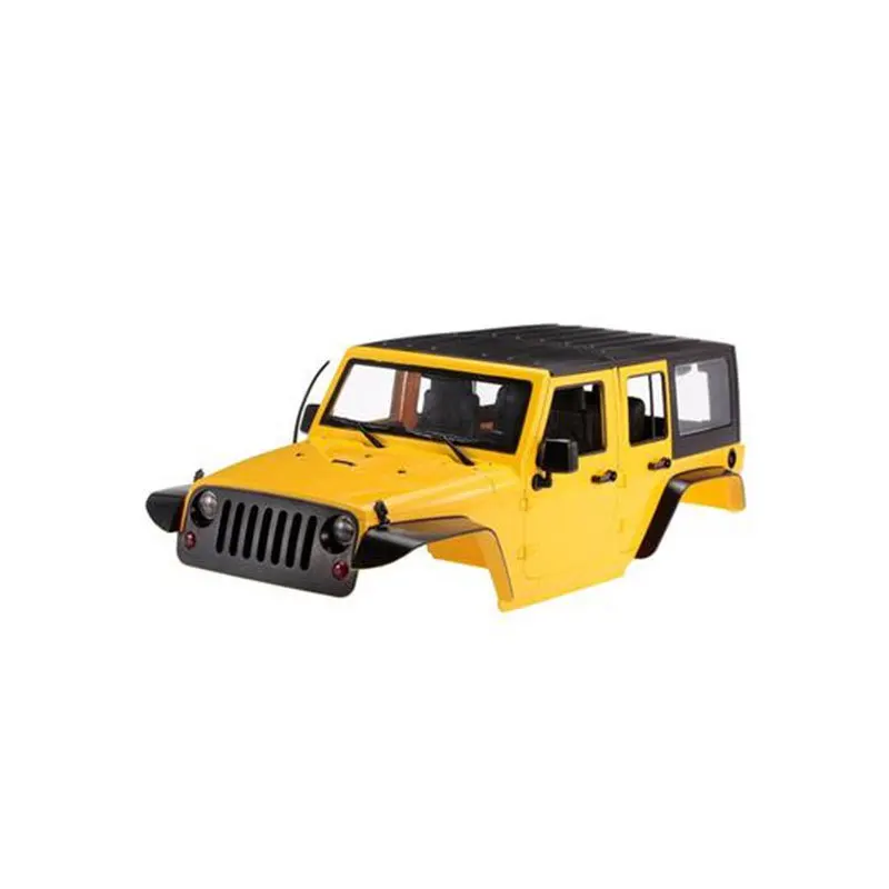 Jeep Wrangler 12.3inch 313mm Wheelbase Body Car Shell for 1/10 RC Crawler Axial SCX10 Trx4 SCX10 II 90046 90047