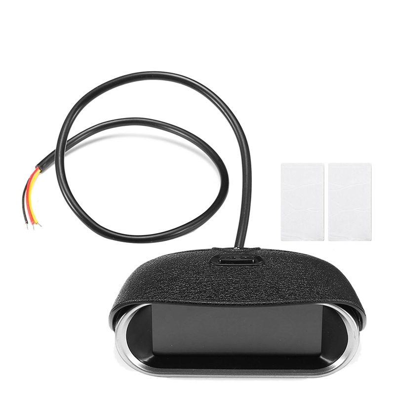 Car Universal 50-9999RPM Tachometer LCD Digital Display Engine Tachometer Boat Truck LCD Sn RPM Meter