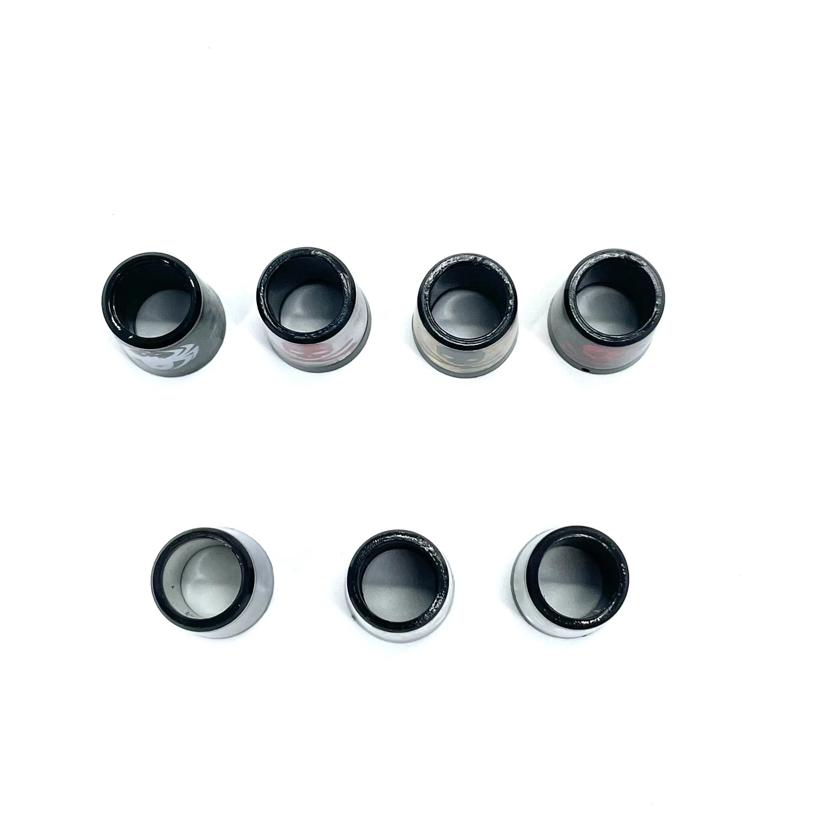 10pcs Plastic Golf Colored Skull Ferrules Fit Iron Shaft spec 93 15137mminner higher outer size 240513