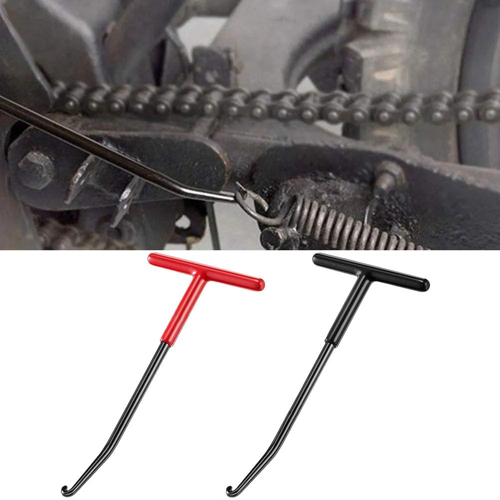 Motorcycle Exhaust Spring Hook T Shaped Handle Exhaust Installer Pipe Tool Spring Puller Wrench Hooks J2f6