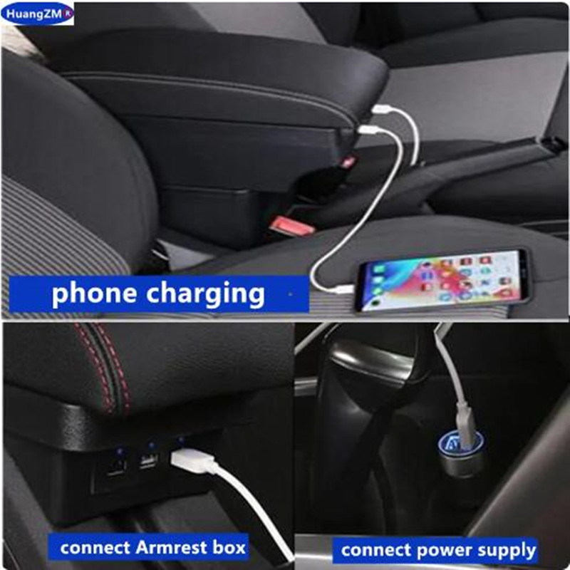 For Suzuki Jimny Armrest Box For Suzuki Jimny 1998-2018 Car Armrest Storage Box Dedicated Retrofit parts Arm Car accessories