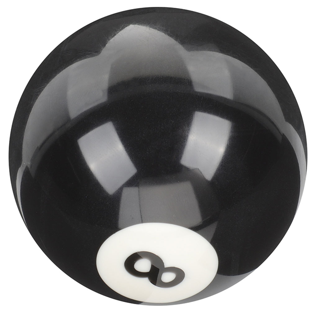 Billiards Black Eight Ball Replaceable Large Pool The Practice Training Cue Wear-resistant