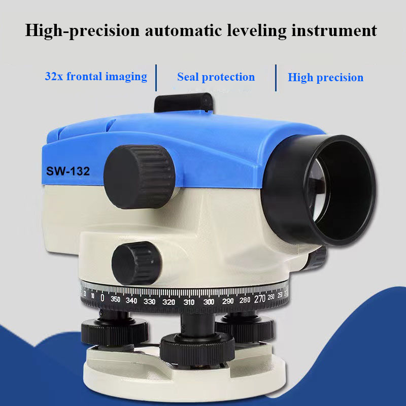 SW-132 High Quality Optical Laser Level Parallel Tester Engineering Measuring Tool Automatic Level Gauge Measuring Instruments