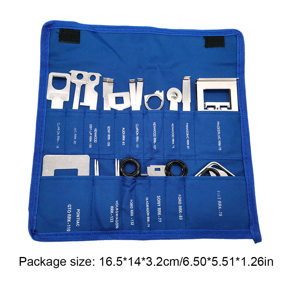 38Pcs Car Speaker Disassembly Tool Set Car Audio Release Keys Extractor Automobile Stereo CD Player Radio Removal Repair Tool