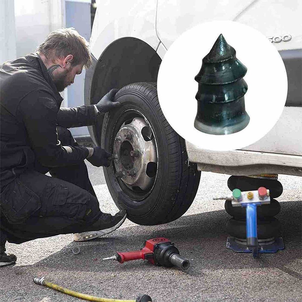 Podofo Car Tire Repair Rubber Nail Tire Repair Screw Tire Rapid Repair Rubber Nails Vacuum Tire Repair Nail Fast Repair Tool
