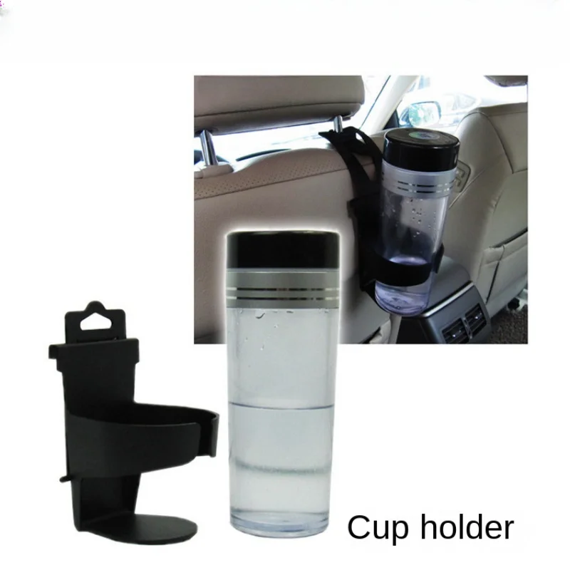 Car Cup Holder Seat Back Hook Hanging Mount Headrest Drink Container Water Bottle Holder Interior Organizer Storage Bracket