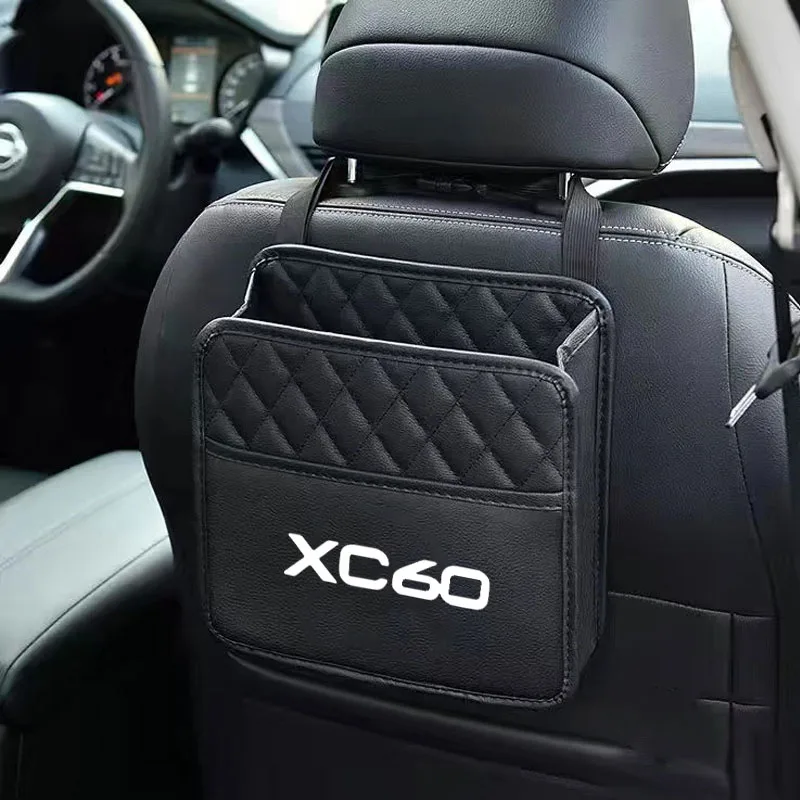 Car Organizers and Storage Front Seats Filler Organizer Storage Bag Hanging Bag for XC60 Car Accessories Seat Organizer