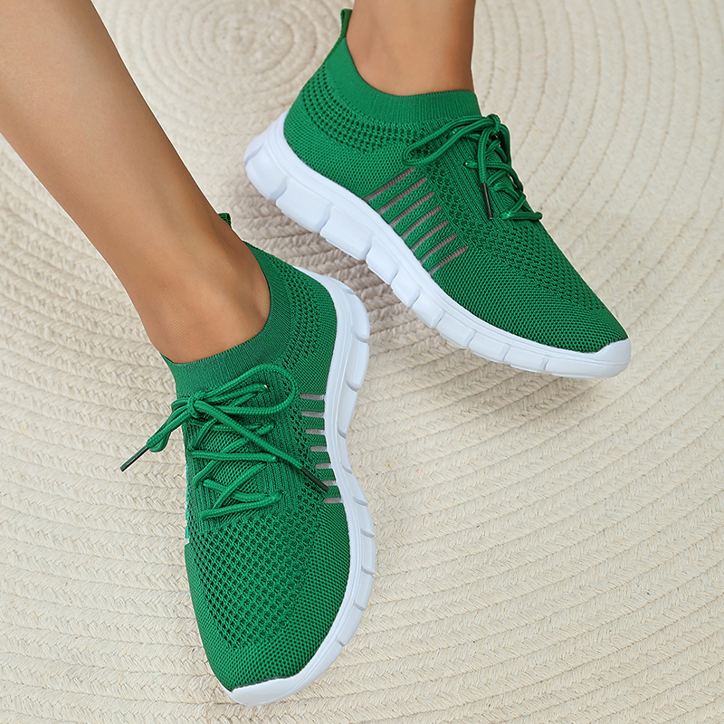 Mesh Breathable Sneakers: Lightweight Non-Slip Women's Running Shoes for Spring 2024 4