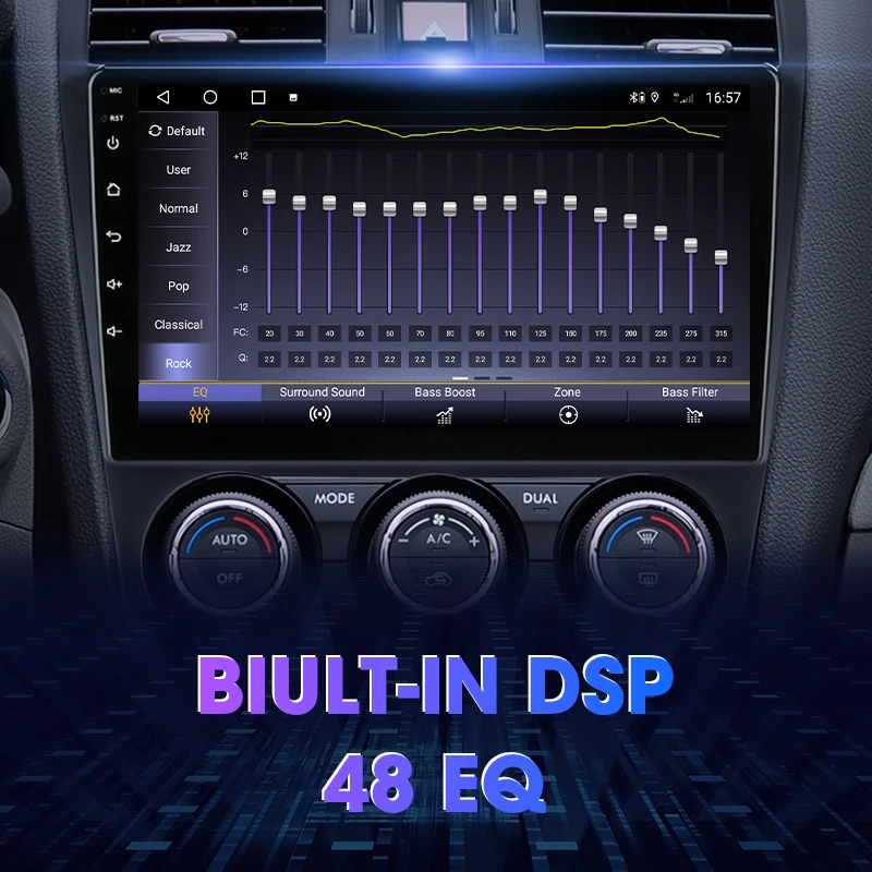 2 Din Android 12 Car Radio For Subaru Forester XV SJ 2012- 2015 Multimedia Video Player GPS 4G Carplay Auto Stereo DVD QLED