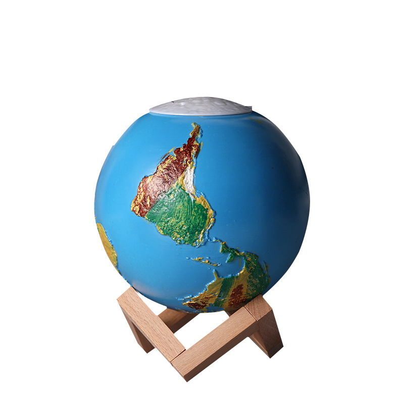 3D Earth Light LED Night Light Planet Light Pat Light Girl Heart Small Table Light Creative Gift
