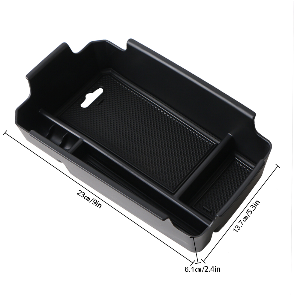 Car Central Armrest Storage Box For XC40 2018-2023 Central Control Organizer Tray Accessories ABS Material
