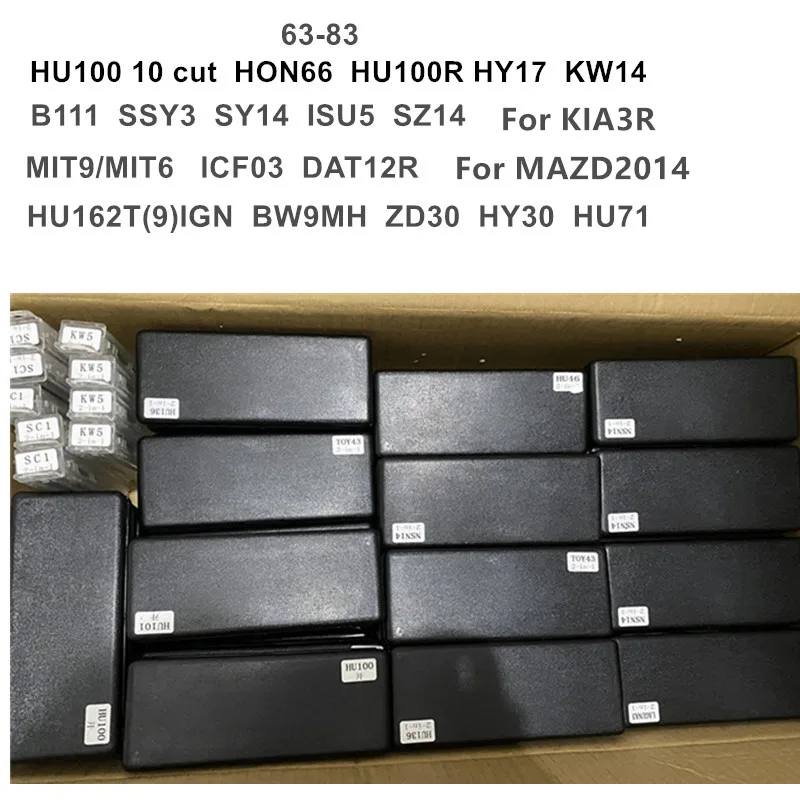 LISHI 2 IN 1 Locksmith Tool CY24 HON66 HU66 MAZ24 HU100 VA2T HU101 TOY40 TOY48 NE78 TOY2 2 HU58 HU83 HU100R YM30 NE66