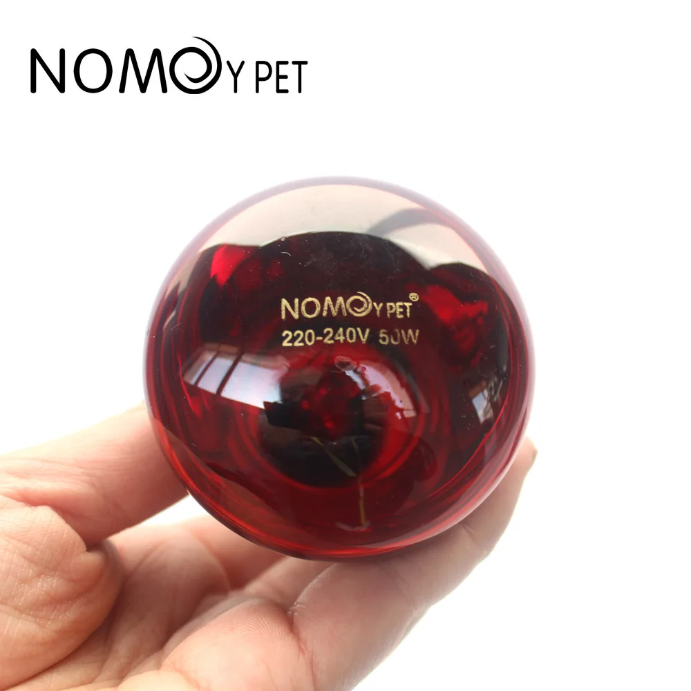 220V Reptile Heat Lamp Bulb Infrared Basking Spot Lamp Amphibian Snake Lamp Heat Reptile Bulbs 25W 50W 100W luz terrario