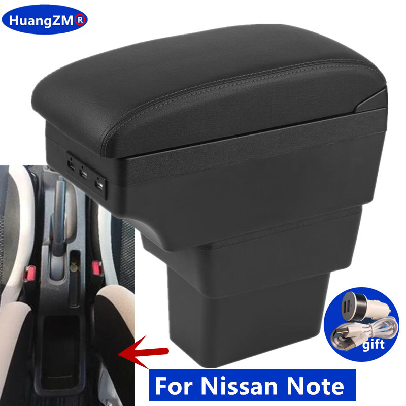 For Nissan Note Armrest Box For Nissan Note E-Power Central Storage Box Dedicated Interior Retrofit Car Accessories 2019-2024