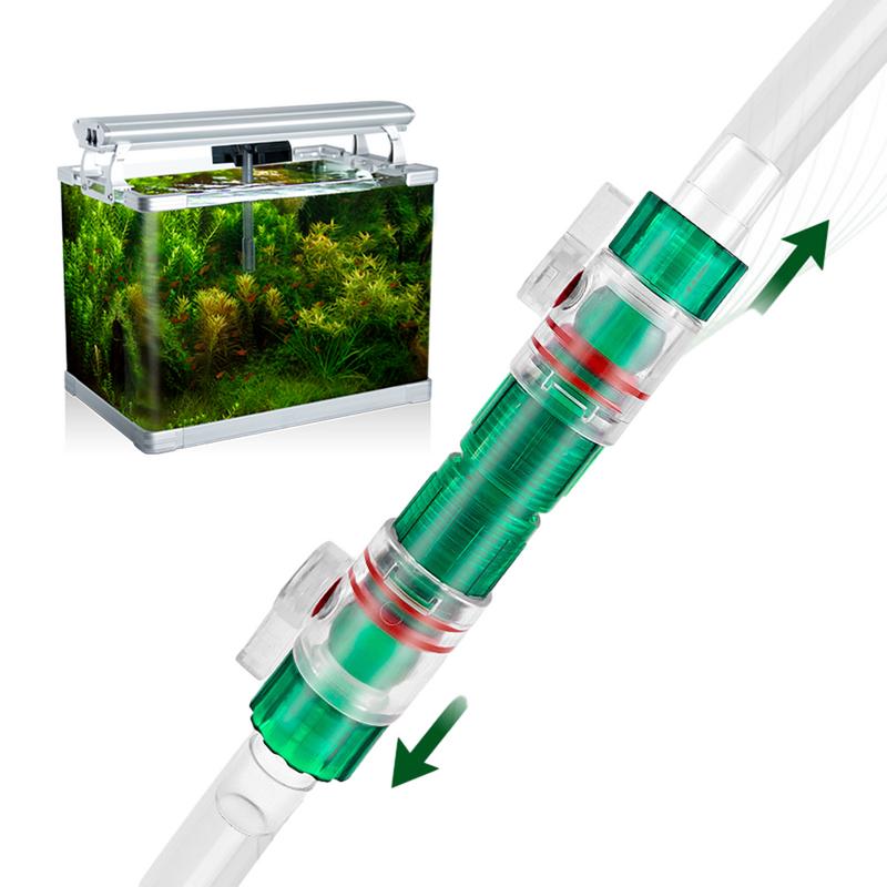 Aquarium Filter Water Valve Hose 12/16mm FlowControl Double Tap Quick Release Connector Fish Tank Hose Pipe Filter Valve