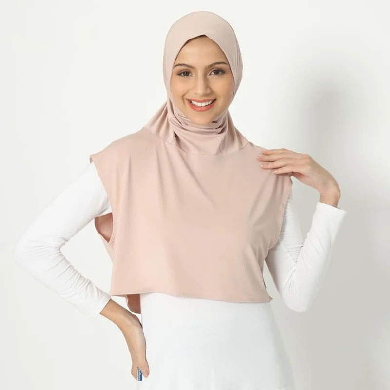 Muslim Sport Modal Hijab Abaya Hijabs For Woman Abayas Women Jersey Islamic Head Scarf Turbans Silk Turban Instant Wrap