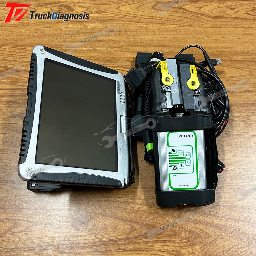88890300 VOCOM VOCOM 1with ECU programming test cable For /Mack Test Diagnostic Tool and CF19 laptop Ready to use