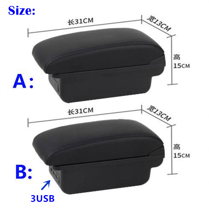 For Suzuki Jimny Armrest Box For Suzuki Jimny 1998-2018 Car Armrest Storage Box Dedicated Retrofit parts Arm Car accessories