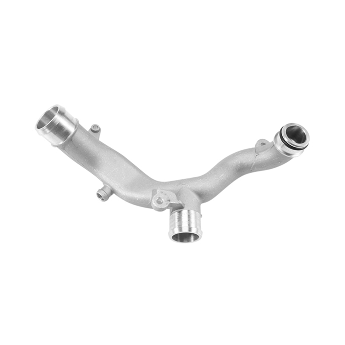 Car Aluminum Thermostat Water Outlet Tube Hose Upper LR090630 Lower LR092992 for Discovery 4 Range Rover Sport Velar